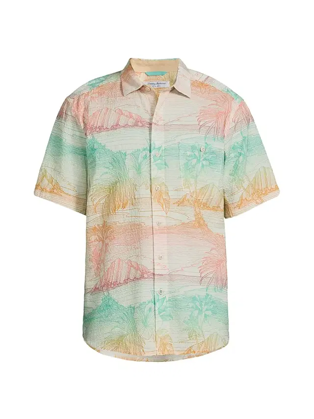 Men's Nova Wave Corsica Coast Short-Sleeve Shirt Men's Nova Wave Corsica Coast Short-Sleeve Shirt