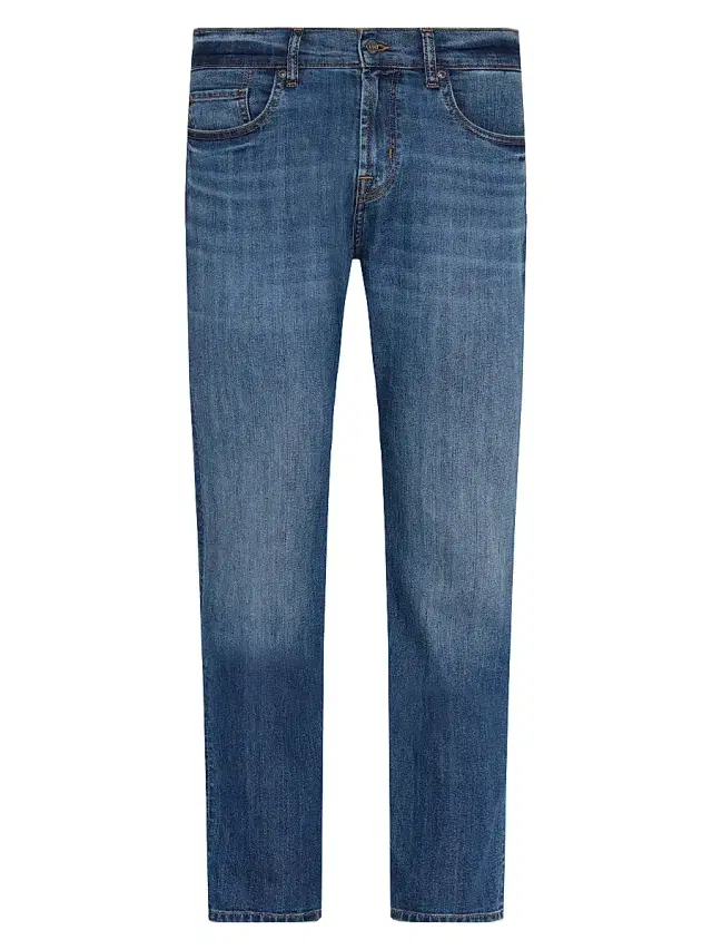 7 For All Mankind Men's D-Austyn-Fortuna Tapered Jeans - Fortuna