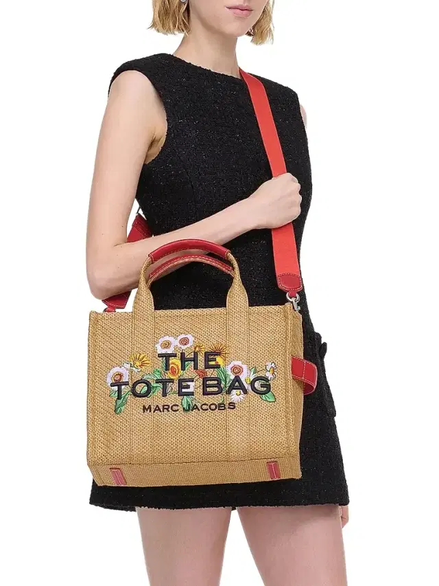 Marc Jacobs Women's The Daisy Woven  Tote Bag - Natural