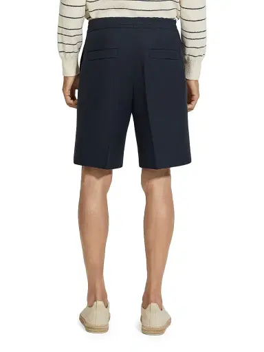Zegna Men's Oasi Lino Shorts | Thumbnail 4 Zegna Men's Oasi Lino Shorts | Thumbnail 4