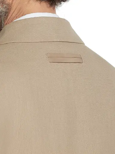 Zegna Men's Slim Fit Oasi Lino Chore Jacket - Light Taupe - Size 48 | Thumbnail 4