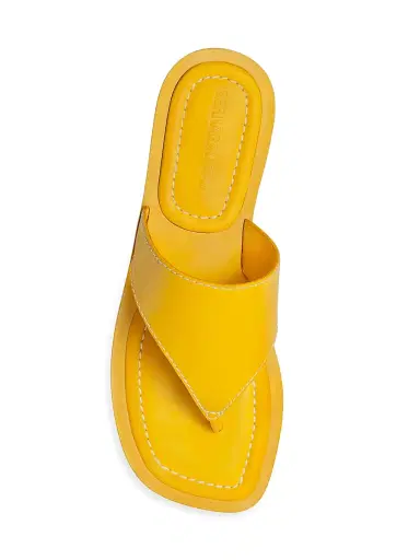Bernardo 1946 Women's Agora Thong Sandals - Marigold - Size 8.5 | Thumbnail 3