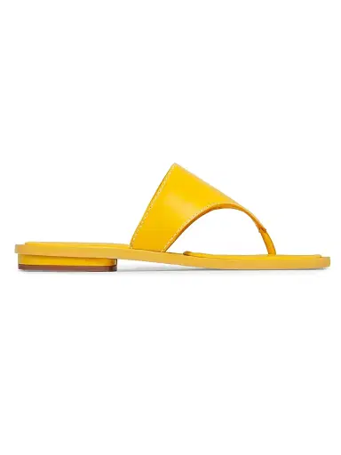 Bernardo 1946 Women's Agora Thong Sandals - Marigold - Size 8.5 | Thumbnail 1
