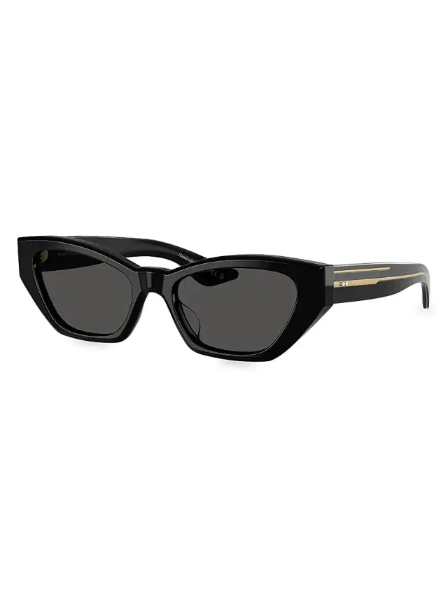 Oliver Peoples Women's  x Khaite 53MM Cat-Eye Sunglasses - Black