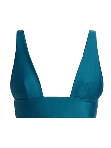 Kiki de Montparnasse Women's Echauffe V-Neck Bikini Top | Thumbnail 1 Kiki de Montparnasse Women's Echauffe V-Neck Bikini Top | Thumbnail 1