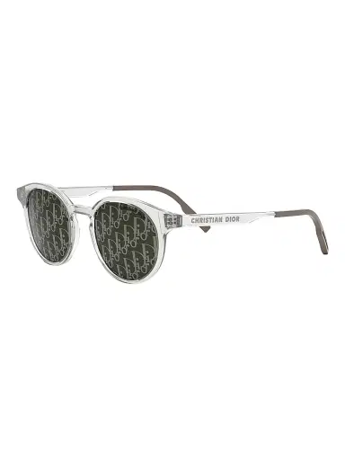 Dior Men's DiorTag R1I 49MM Round Sunglasses - Grey Silver Grey | Thumbnail 1 Dior Men's DiorTag R1I 49MM Round Sunglasses - Grey Silver Grey | Thumbnail 1