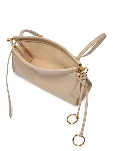 Alaïa Women's Le Click Leather Shoulder Bag - Grege | Thumbnail 3