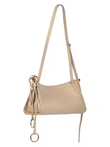 Alaïa Women's Le Click Leather Shoulder Bag - Grege | Thumbnail 4