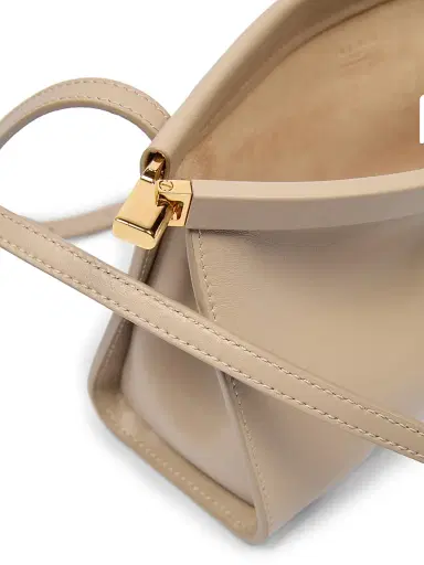 Alaïa Women's Le Click Leather Shoulder Bag - Grege | Thumbnail 6