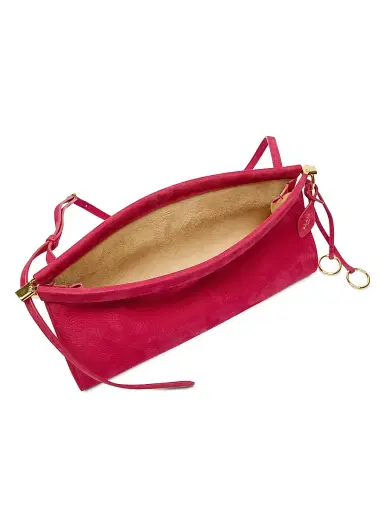 ALAIA Women's Le Click Leather Shoulder Bag - Framboise | Thumbnail 3 ALAIA Women's Le Click Leather Shoulder Bag - Framboise | Thumbnail 3