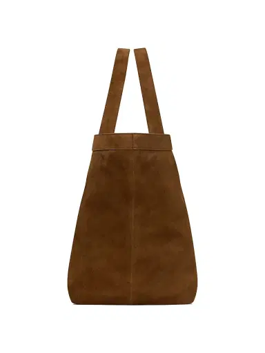 Saint Laurent Women's Y Tote Shoulder Bag in Suede | Thumbnail 6