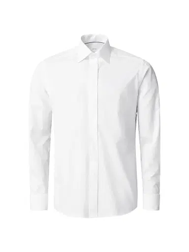 Eton Men's Jacquard Cotton Twill Contemporary-Fit Shirt | Thumbnail 2 Eton Men's Jacquard Cotton Twill Contemporary-Fit Shirt | Thumbnail 2