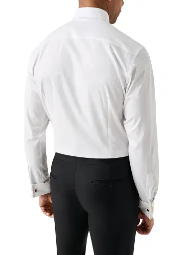 Eton Men's Jacquard Cotton Twill Contemporary-Fit Shirt | Thumbnail 4 Eton Men's Jacquard Cotton Twill Contemporary-Fit Shirt | Thumbnail 4