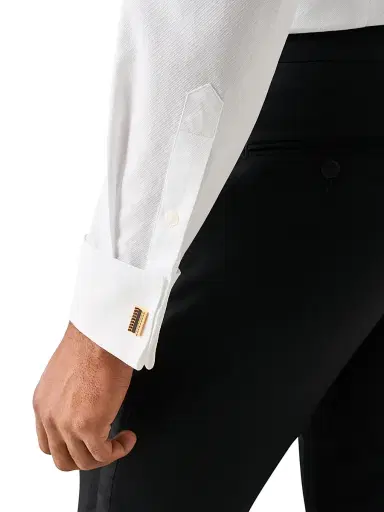 Eton Men's Jacquard Cotton Twill Contemporary-Fit Shirt | Thumbnail 6 Eton Men's Jacquard Cotton Twill Contemporary-Fit Shirt | Thumbnail 6