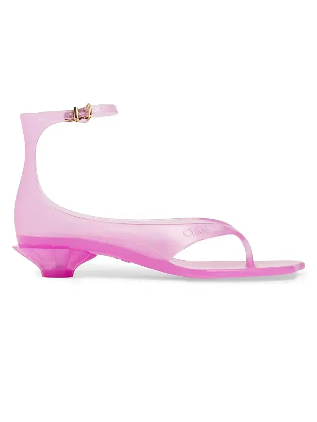 Women's Chloa 25MM Jelly Thong Sandals - Pink Fizz