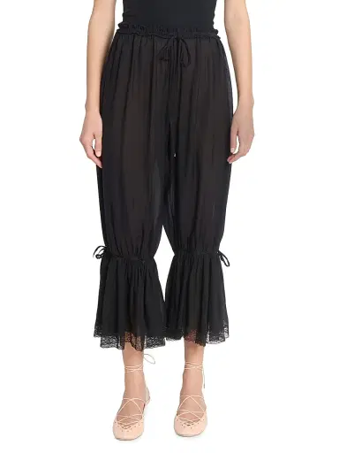 Chloé Women's Silk Bloomer Pants - Black | Thumbnail 3 Chloé Women's Silk Bloomer Pants - Black | Thumbnail 3