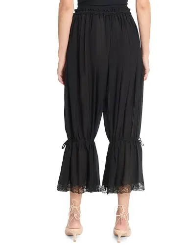 Chloé Women's Silk Bloomer Pants - Black | Thumbnail 5 Chloé Women's Silk Bloomer Pants - Black | Thumbnail 5