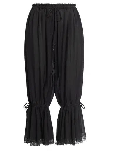 Chloé Women's Silk Bloomer Pants - Black | Thumbnail 1 Chloé Women's Silk Bloomer Pants - Black | Thumbnail 1
