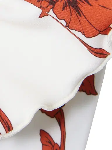 La DoubleJ Women's Ruffle Bikini Top | Thumbnail 4