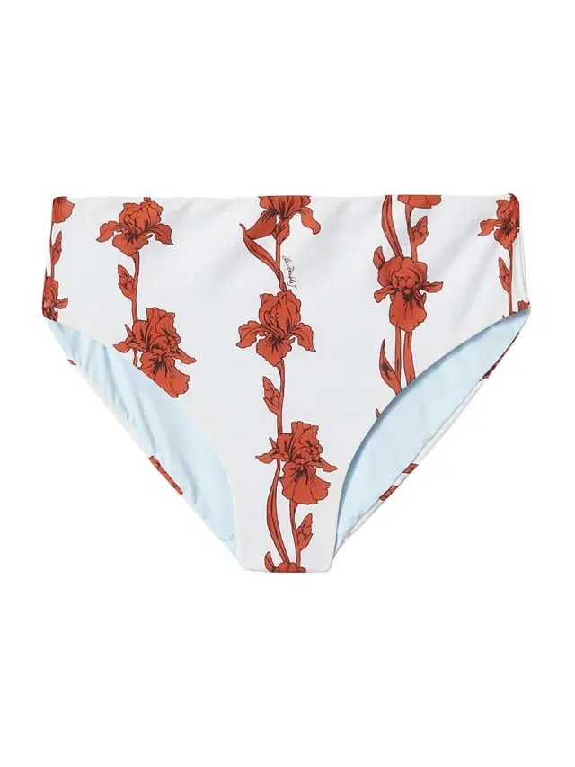 Women's Boy Brief - Mini Iris Dark Orange