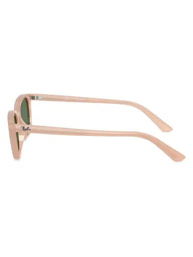 Ray-Ban Women's 0RB4456 Zaya 53MM Pillow Sunglasses - Beige Dark Green | Thumbnail 3