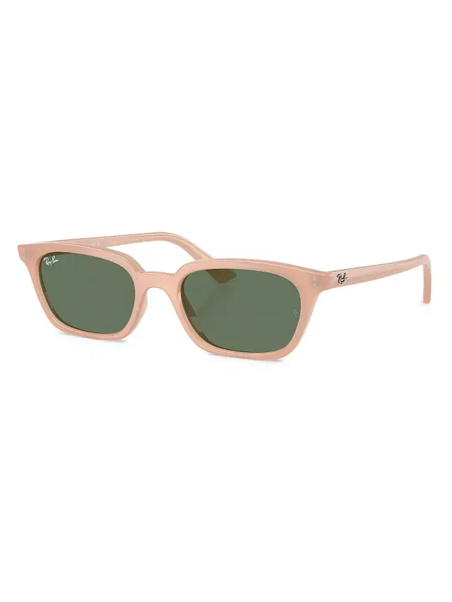 Ray-Ban Women's 0RB4456 Zaya 53MM Pillow Sunglasses - Beige Dark Green
