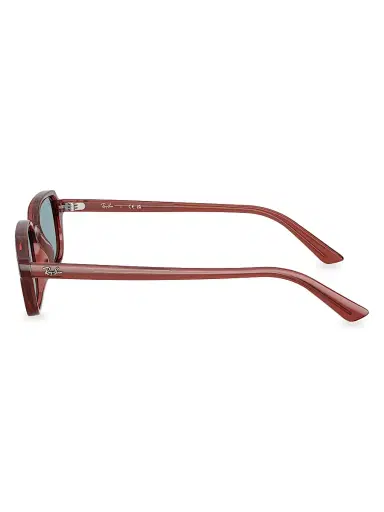 Ray-Ban Women's 0RB4455 Zuri 52MM Pillow Sunglasses - Burgundy Blue | Thumbnail 3