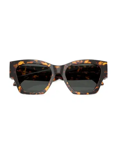 Versace Women's 53MM Square Sunglasses - Havana Dark Grey | Thumbnail 5 Versace Women's 53MM Square Sunglasses - Havana Dark Grey | Thumbnail 5