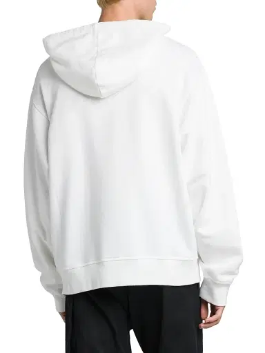 Marni Men's Collage Logo Hoodie - Lily White - Size 46 | Thumbnail 5
