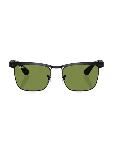 Ray-Ban Men's RB3875 Wayfarer Deluxe 56MM Square Sunglasses | Thumbnail 2
