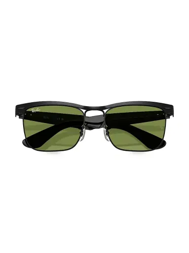 Ray-Ban Men's RB3875 Wayfarer Deluxe 56MM Square Sunglasses | Thumbnail 4