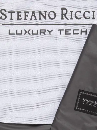 Stefano Ricci Men's Sport Vest - Jet Black - Size 50 | Thumbnail 6