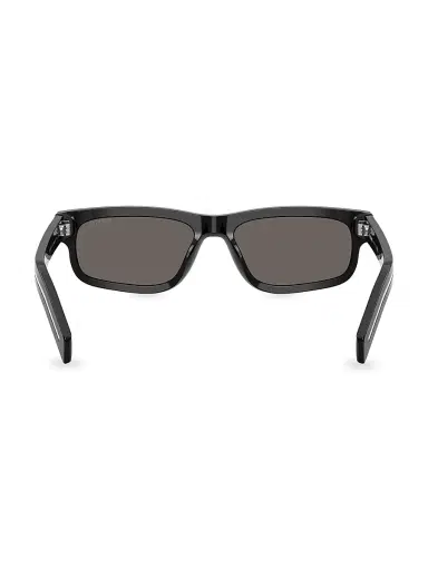 Prada Men's 57MM Rectangular Sunglasses | Thumbnail 3 Prada Men's 57MM Rectangular Sunglasses | Thumbnail 3