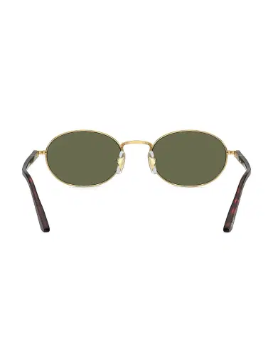 PERSOL Men's Ida 55MM Oval Sunglasses - Havana Gold Green | Thumbnail 3