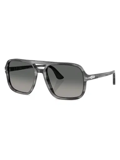 PERSOL Men's 58MM Aviator Sunglasses | Thumbnail 1 PERSOL Men's 58MM Aviator Sunglasses | Thumbnail 1