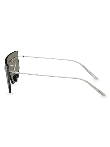 Prada Men's PR B55S Shield Sunglasses - Silver Grey | Thumbnail 5 Prada Men's PR B55S Shield Sunglasses - Silver Grey | Thumbnail 5