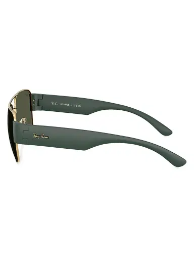 Ray-Ban Men's RB3756 59MM Square Sunglasses - Gold Olive | Thumbnail 5 Ray-Ban Men's RB3756 59MM Square Sunglasses - Gold Olive | Thumbnail 5