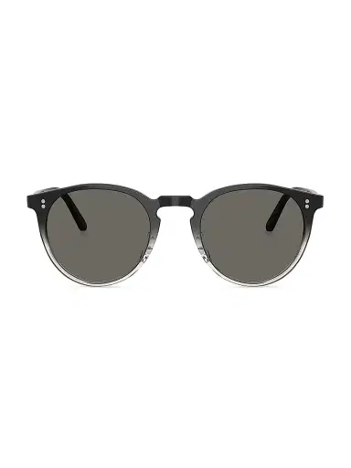 Oliver Peoples Men's O'Malley 48MM Phantos Sunglasses - Black Gray | Thumbnail 2