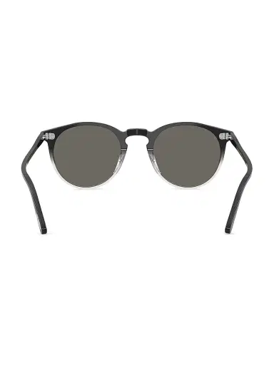 Oliver Peoples Men's O'Malley 48MM Phantos Sunglasses - Black Gray | Thumbnail 3