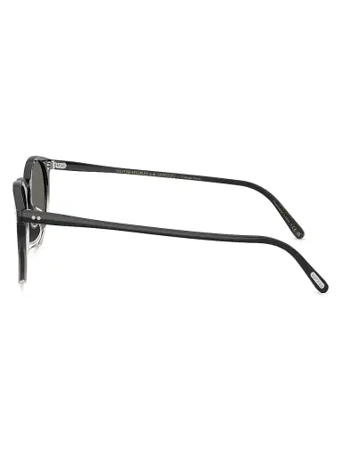 Oliver Peoples Men's O'Malley 48MM Phantos Sunglasses - Black Gray | Thumbnail 5