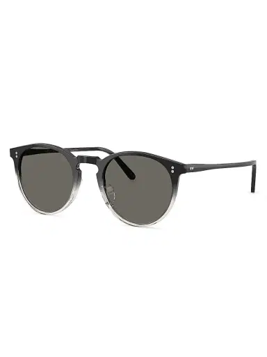 Oliver Peoples Men's O'Malley 48MM Phantos Sunglasses - Black Gray | Thumbnail 1