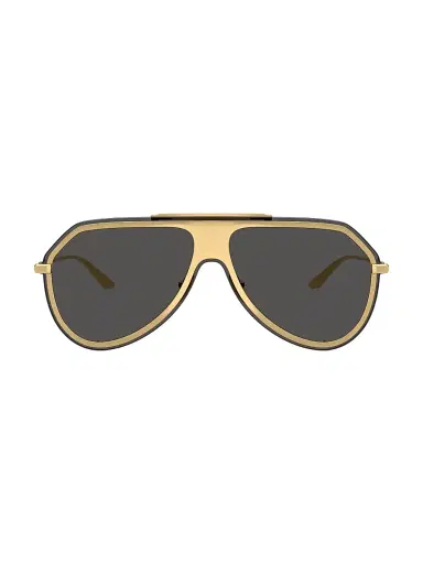 Dolce & Gabbana Men's Aviator Sunglasses - Dark Grey | Thumbnail 2 Dolce & Gabbana Men's Aviator Sunglasses - Dark Grey | Thumbnail 2