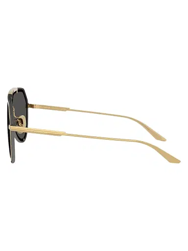 Dolce & Gabbana Men's Aviator Sunglasses - Dark Grey | Thumbnail 3 Dolce & Gabbana Men's Aviator Sunglasses - Dark Grey | Thumbnail 3