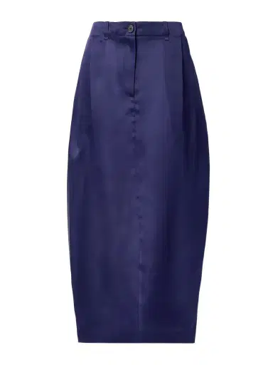 Khaite Lucian Pleated Silk-organza Maxi Skirt | Thumbnail 1 Khaite Lucian Pleated Silk-organza Maxi Skirt | Thumbnail 1