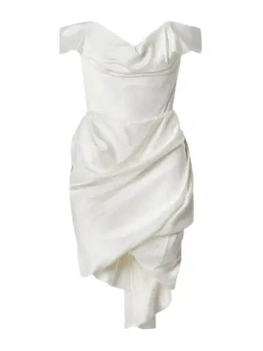 Vivienne Westwood Nova Cora Draped Satin-crepe Mini Dress | Thumbnail 1