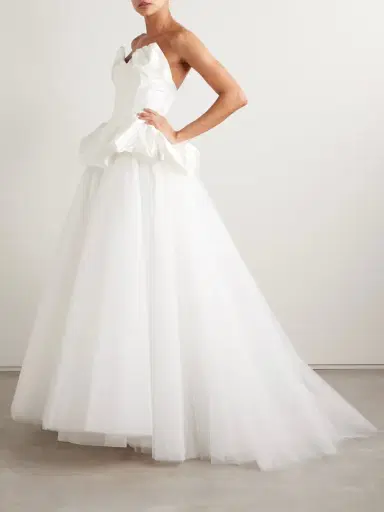 Vivienne Westwood Joe Petticoat Satin-trimmed Tulle And Crinoline Maxi Skirt | Thumbnail 2