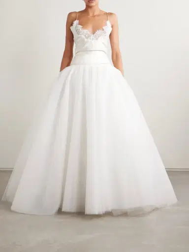Vivienne Westwood Joe Petticoat Satin-trimmed Tulle And Crinoline Maxi Skirt | Thumbnail 3