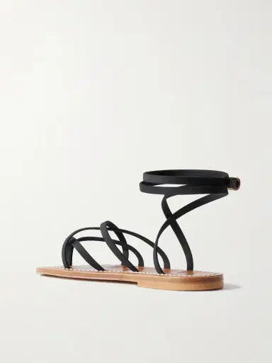 K Jacques St Tropez Zenobie Leather Sandals | Thumbnail 3