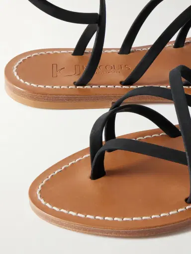 K Jacques St Tropez Zenobie Leather Sandals | Thumbnail 4