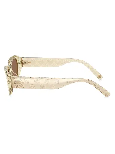 Tory Burch Women's 52MM Rectangular Sunglasses | Thumbnail 3